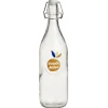 Bouteille verre transparent Fresh Juice bouchon mécanique 1L H30cm^Gifi Discount
