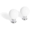 Sale Gifi Bouton de meuble en céramique blanc Ø25 mm