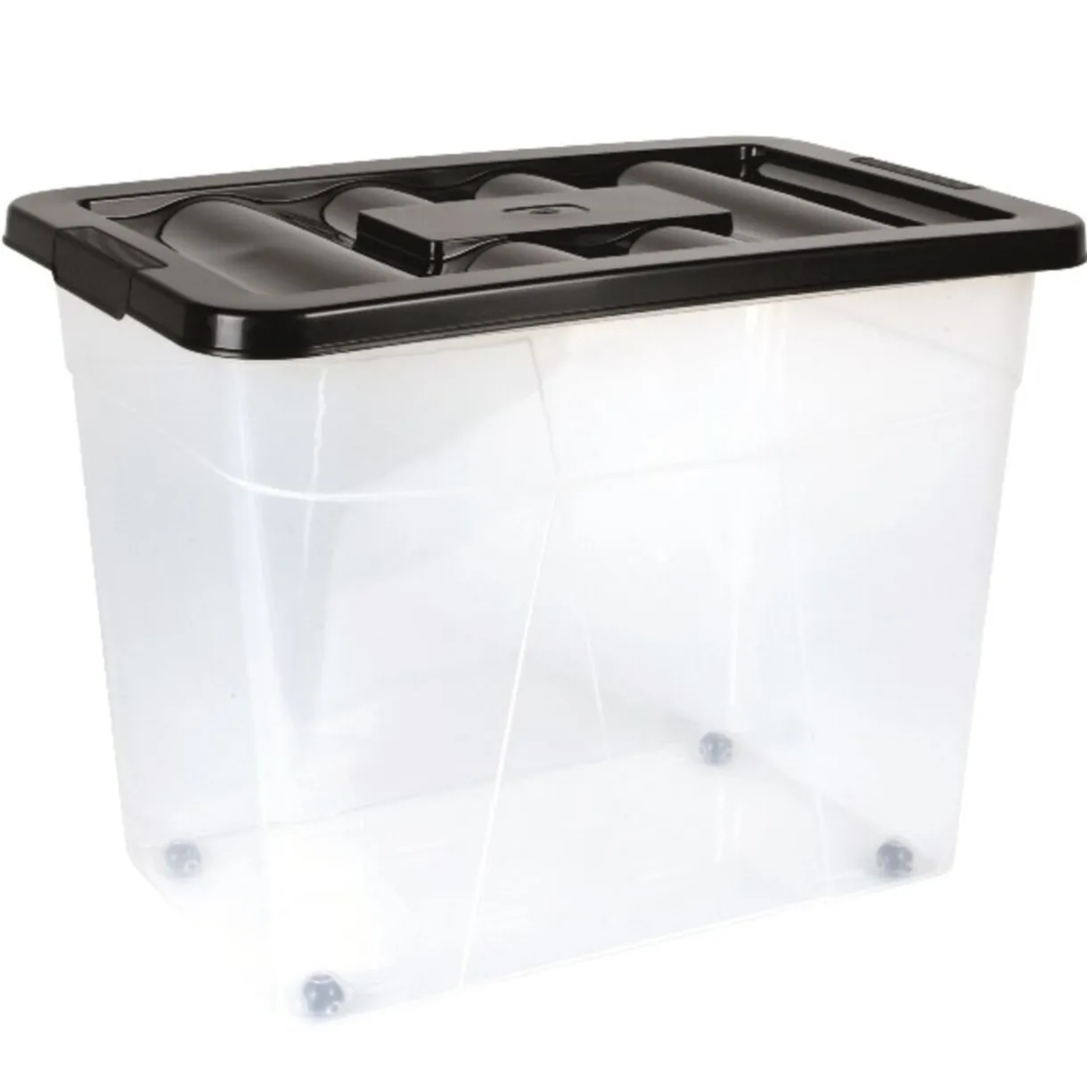 Rangement|Gifi Box à roulettes 80L