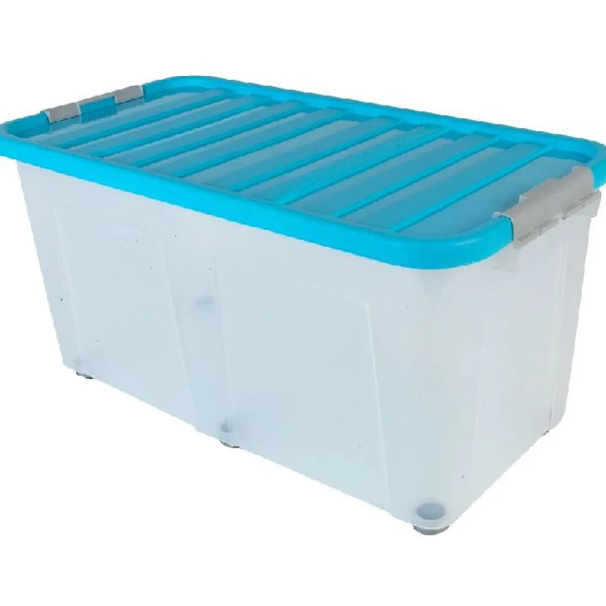 Rangement|Gifi BOX A ROULETTES 100 L