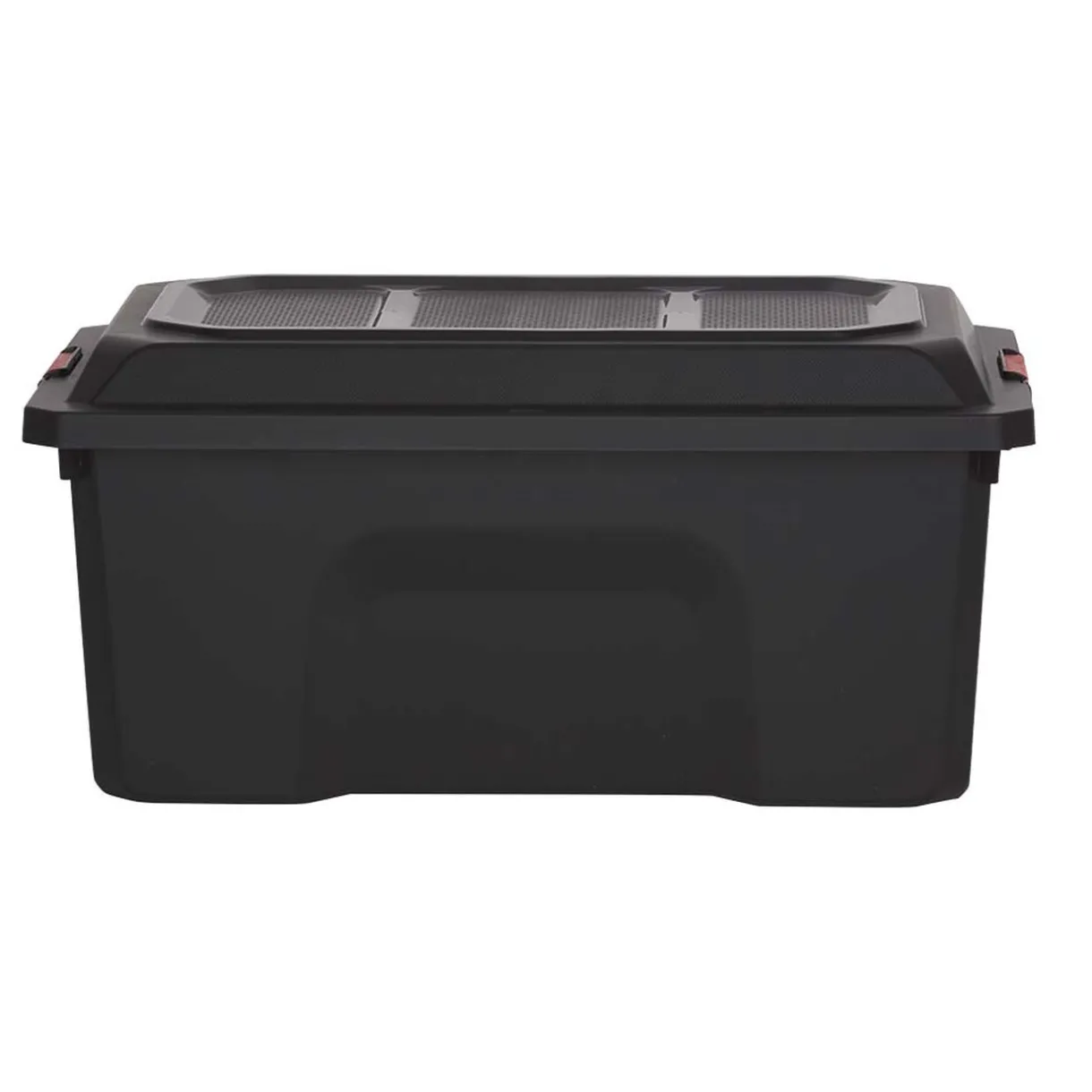 Rangement|Gifi Box de bricolage 40 L noir x2