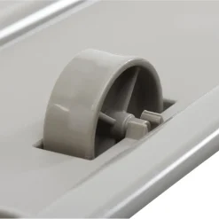 Rangement|Gifi Box de rangement à clips grise 70 L