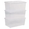 Rangement|Gifi Box de rangement 10 L transparent x3