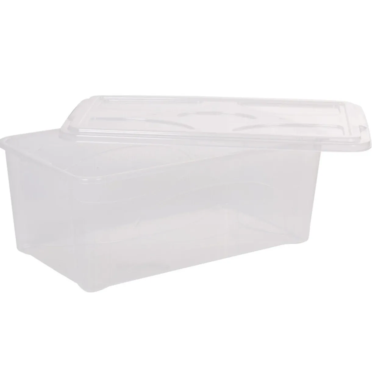 Rangement|Gifi Box de rangement 10 L transparent x3