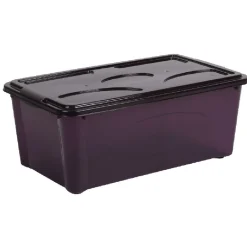 Rangement|Gifi Box de rangement 10 L violet