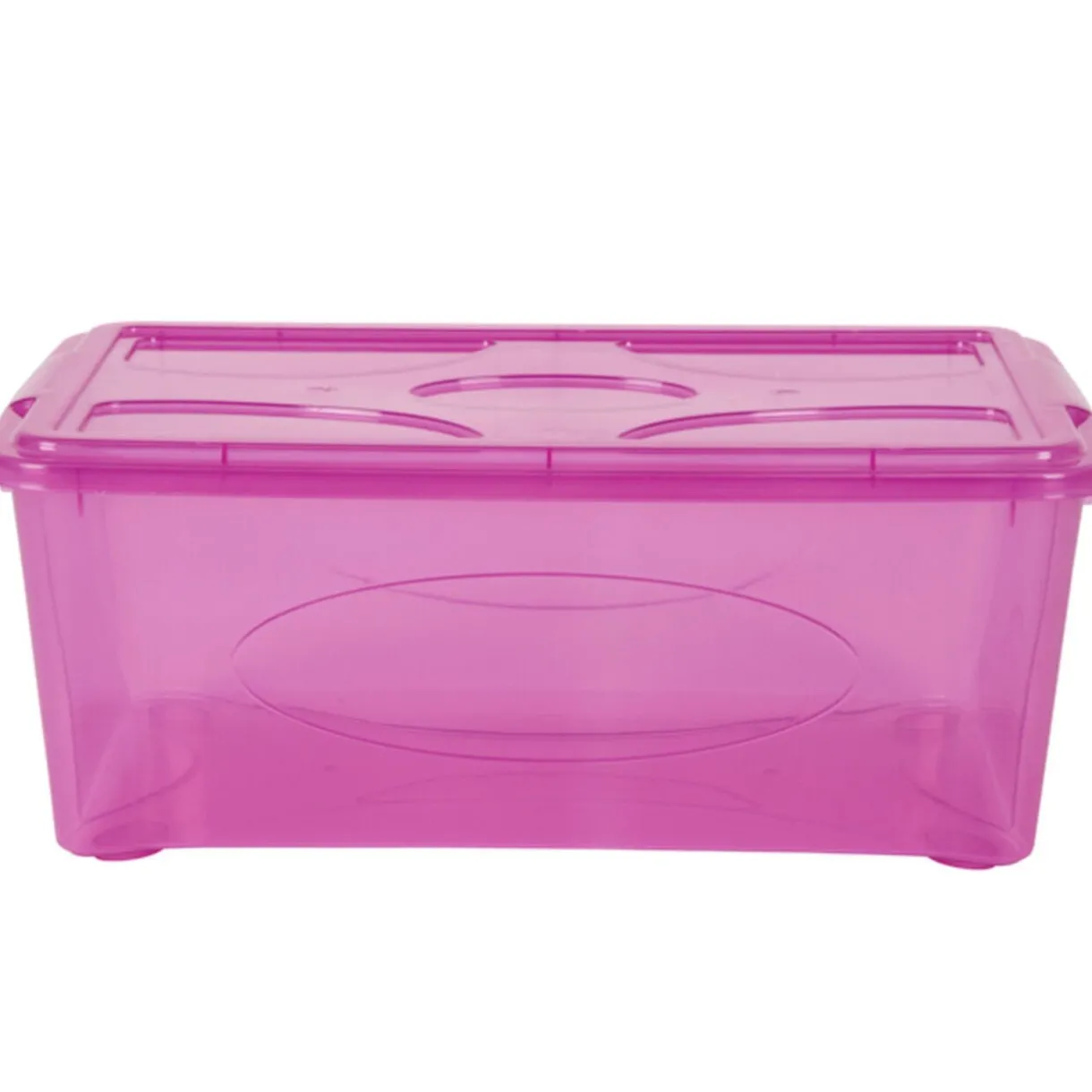 Rangement|Gifi Box de rangement 10 L violet