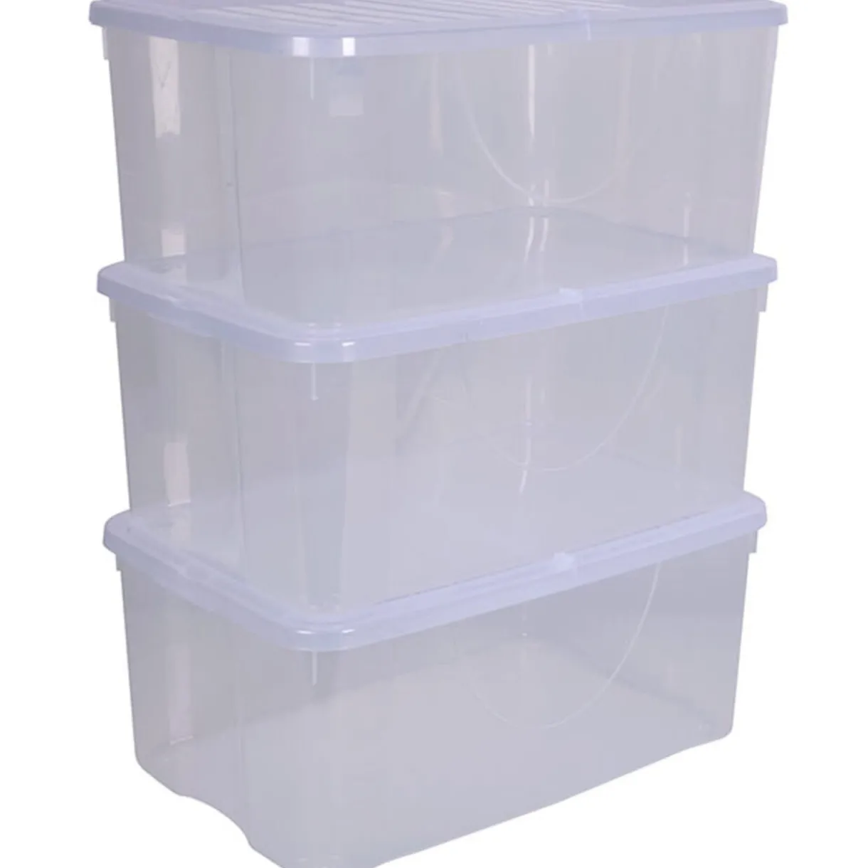 Rangement|Gifi Box de rangement 42 L x3