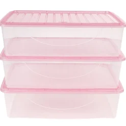 Rangement|Gifi Box de rangement 27 L x3