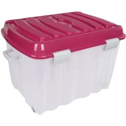 Rangement|Gifi Box de rangement à roulettes