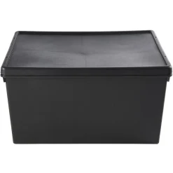 Rangement|Gifi Box de rangement brico avec couvercle haute résistance 62 L