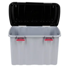 Rangement|Gifi Box de rangement brico gris 54L 60x40xH38cm