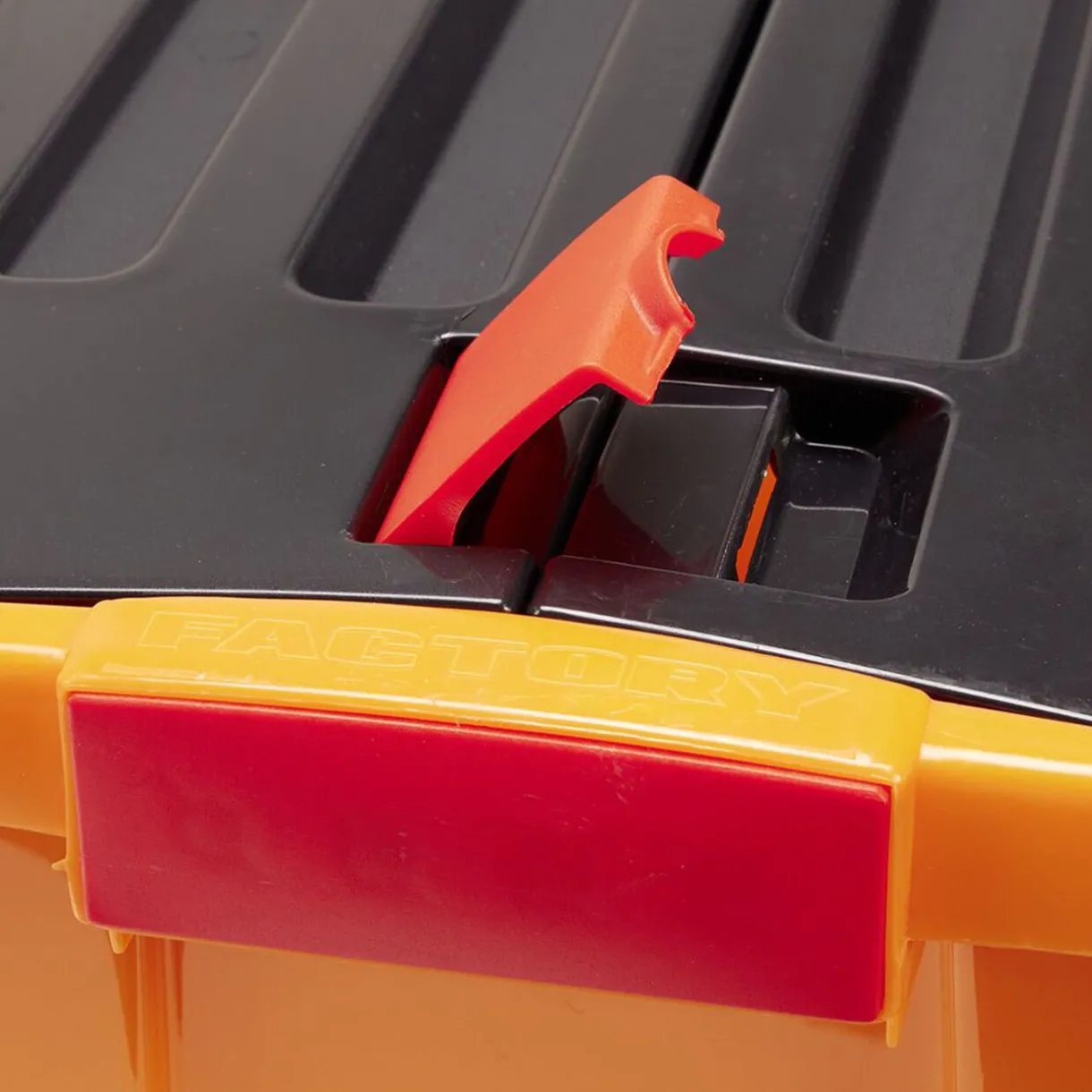 Rangement|Gifi Box de rangement bricolage avec couvercle à double rabat 34L x2