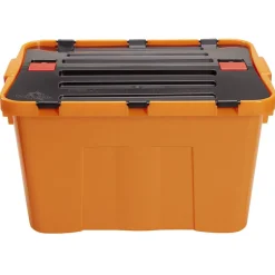 Rangement|Gifi Box de rangement bricolage avec couvercle à double rabat 34L x2