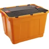 Rangement|Gifi Box de rangement bricolage avec couvercle à double rabat 80L x2