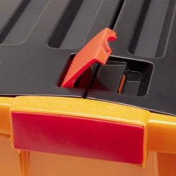 Rangement|Gifi Box de rangement bricolage avec couvercle à double rabat 80L x2