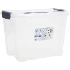 Rangement|Gifi Box de rangement Combi Tontarelli 18 L transparent