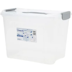 Rangement|Gifi Box de rangement Combi Tontarelli 18 L transparent