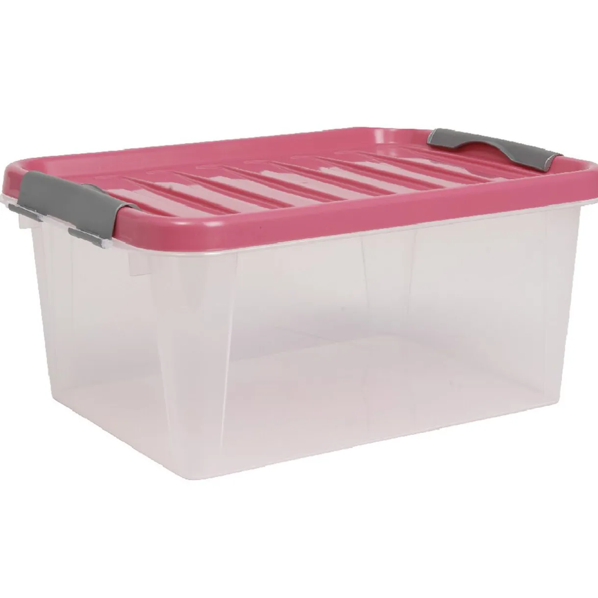 Rangement|Gifi Box de rangement fuchsia 14 L