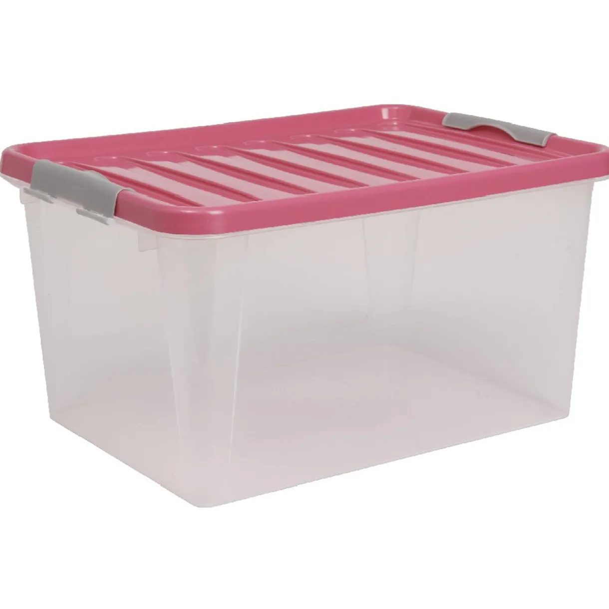 Rangement|Gifi Box de rangement fuchsia 31 L