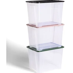 Rangement|Gifi Box de rangement 21L x3