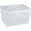 Rangement|Gifi Box de rangement plastique 46L