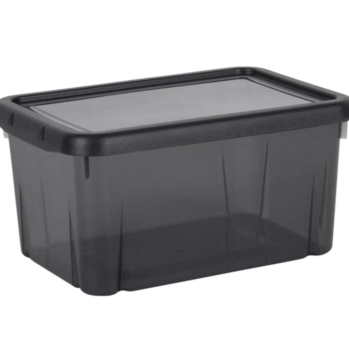 Rangement|Gifi Box de rangement plastique 4 L noir