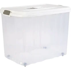 Rangement|Gifi Box de rangement plastique 65 L