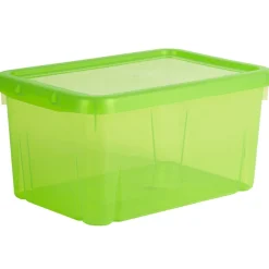 Rangement|Gifi Box de rangement plastique 4 L vert