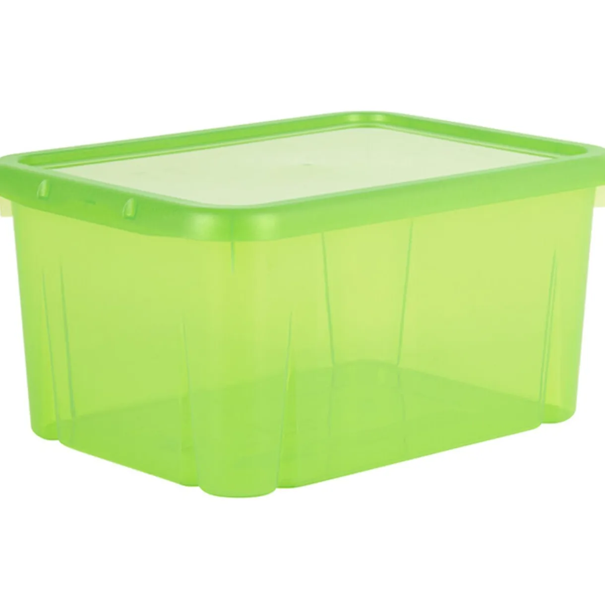 Rangement|Gifi Box de rangement plastique 8 L vert