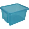 Rangement|Gifi Box de rangement plastique 30 L bleu turquoise