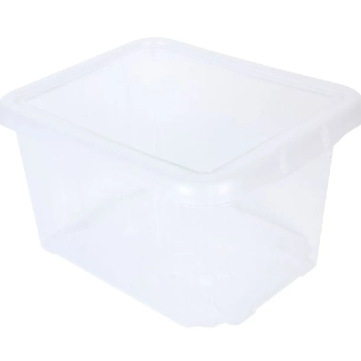 Rangement|Gifi Box de rangement transparent 18 L
