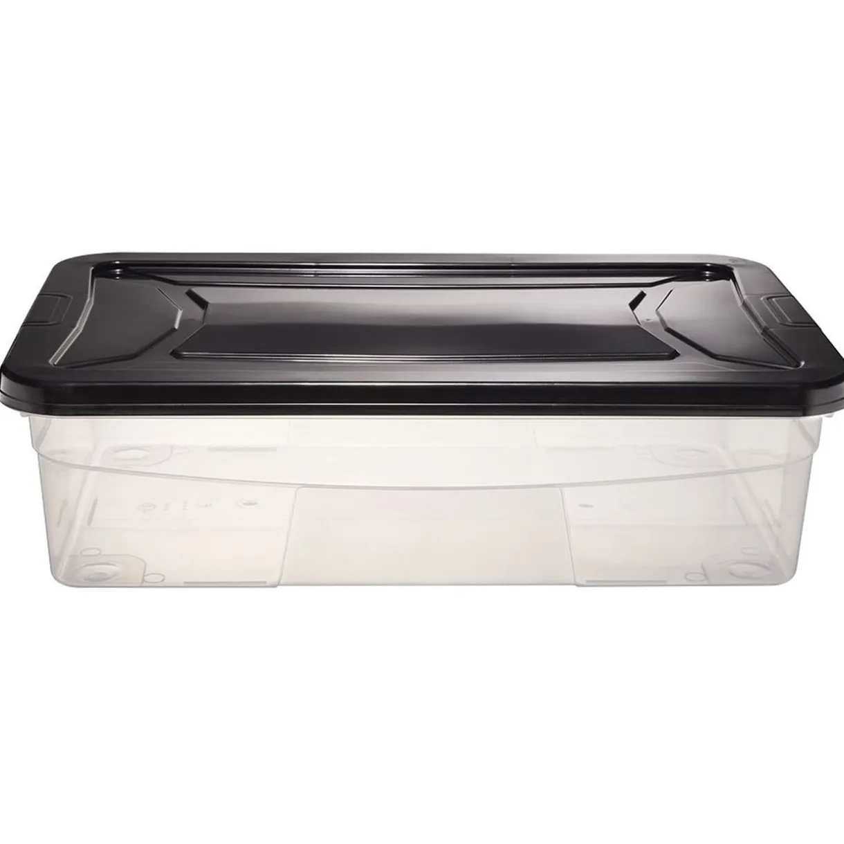 Rangement|Gifi Box dessous de lit noir 30L