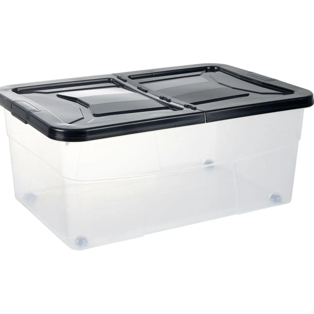 Rangement|Gifi Box dessous de lit noir 45L