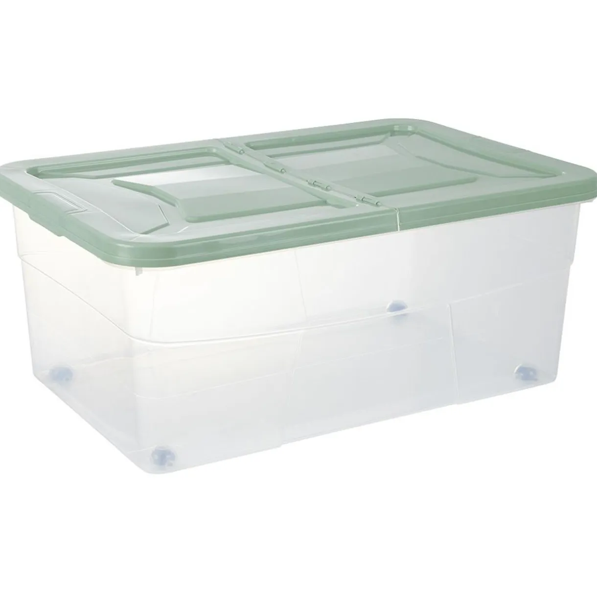Rangement|Gifi Box dessous de lit vert 45L