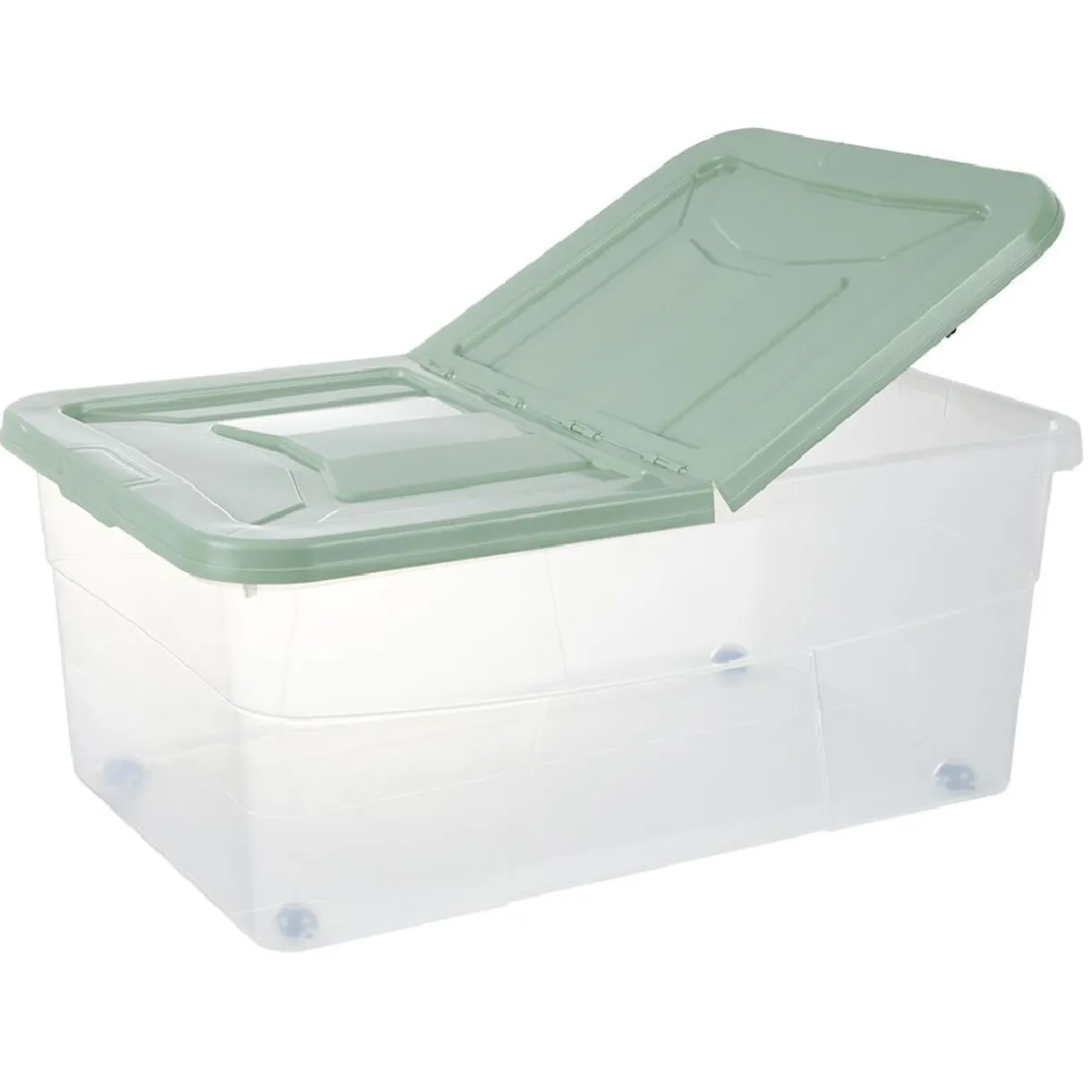 Rangement|Gifi Box dessous de lit vert 45L