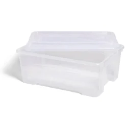 Rangement|Gifi Box rangement 10L plastique transparent 38xH14x28cm