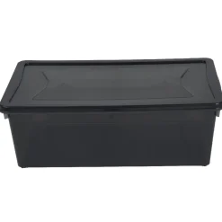 Rangement|Gifi Box rangement textile grise 5 L