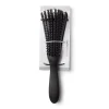 Gifi Brosse à cheveux démêlante plate à picots PVC noir