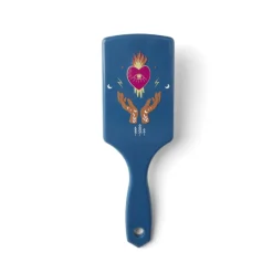 Discount Gifi Brosse à cheveux en plastique imprimé 4 coloris