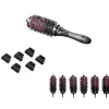 New Gifi Brosse à cheveux spécial brushing 6 rouleaux céramique