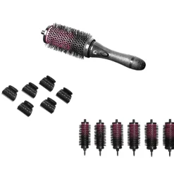 New Gifi Brosse à cheveux spécial brushing 6 rouleaux céramique