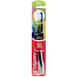 Best Gifi Brosse à dents Colgate 360° Fresh&Protect poils souples