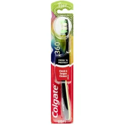 Best Gifi Brosse à dents Colgate 360° Fresh&Protect poils souples