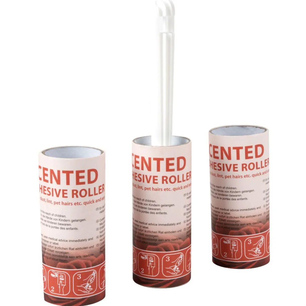 Entretien Du Linge|Gifi Brosse adhésive parfumée avec recharge x2