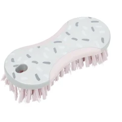 Online Gifi Brosse de nettoyage décorée 16x7x3,5cm rose