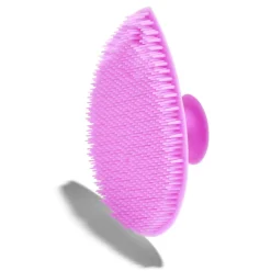 Discount Gifi Brosse nettoyante visage en silicone et éponge