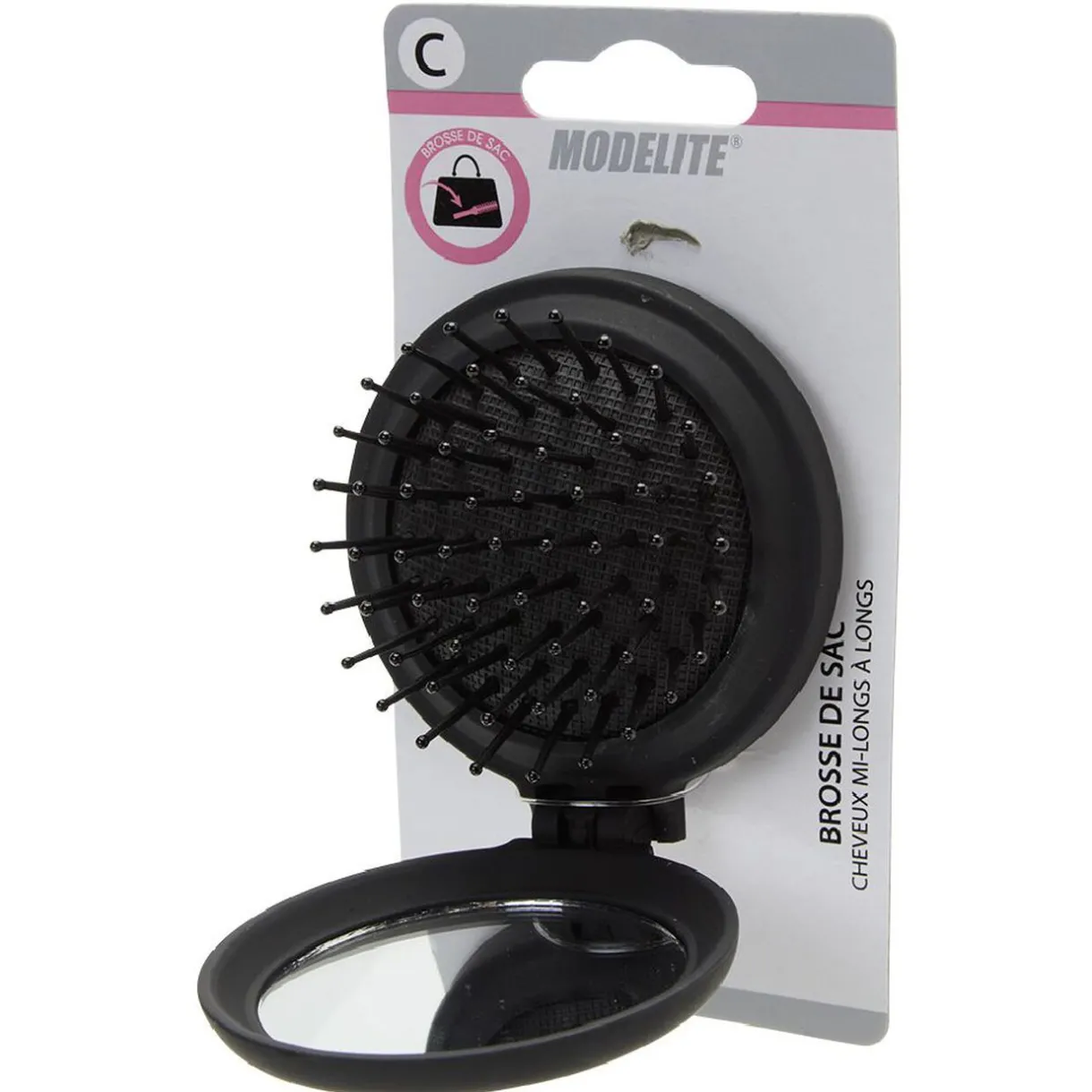 Gifi Brosse ronde pneumatique pour sac pvc noir