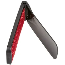 Entretien Du Linge|Gifi Brosse textile 2en1 chausse pied noir et rouge