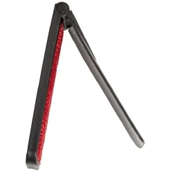 Entretien Du Linge|Gifi Brosse textile 2en1 chausse pied noir et rouge