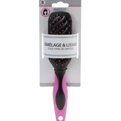 Online Gifi Brosse tunnel multi-usages picots perlés pvc noir fuchsia